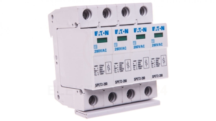 Ogranicznik przepięć C Typ 2 4P 20kA 280V SPET2-280/4 168693