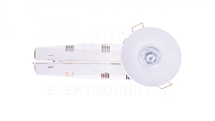 Oprawa awaryjna LED 1W 3h AXEP ECO IP20/20 1W (opt. otwarta) jednozadaniowa biała AXPO/1W/E/3/SE/X/WH