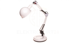 Lampka biurkowa max 10W LED E14 IP20 II klasa PIXA KT-40-W biały 19300