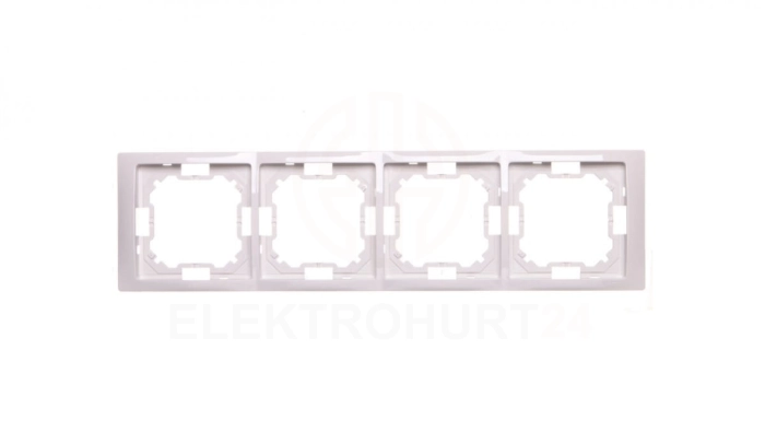 Simon Basic Neos Ramka poczwórna biała BMRC4/11