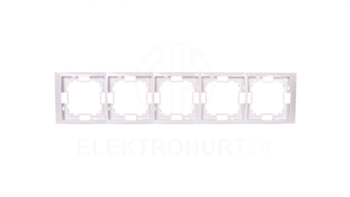 Simon Basic Neos Ramka pięciokrotna biała BMRC5/11