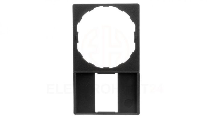 Ramka do etykiety 18x27mm czarna ZBZ33