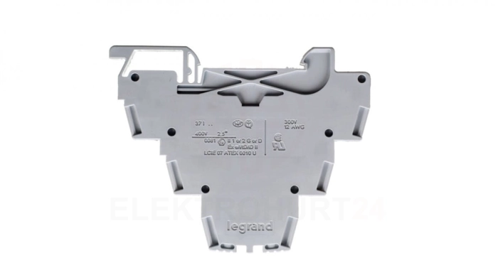 Złączka szynowa 3-piętrowa 2,5mm2 szara Viking 037151