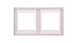 Berker K.1 Ramka podwójna pionowa śnieżnobiała13237009