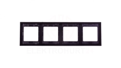 Berker K.1 Ramka poczwórna pionowa antracyt mat lakierowana13437006