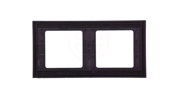 K.1 Ramka podwójna pozioma antracyt mat lakierowana 13637006