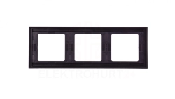 Berker K.1 Ramka potrójna pozioma antracyt mat lakierowana 13737006