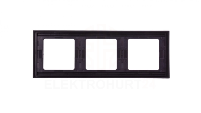 K.1 Ramka potrójna pozioma antracyt mat lakierowana 13737006