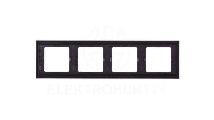 K.1 Ramka poczwórna pozioma antracyt mat lakierowana 13837006