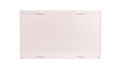 Blok dla szyn zbiorczych poziomych 12/20/30x5/10mm rozstaw 60mm 4-biegunowy 300x500x125mm Univers N UE22E0