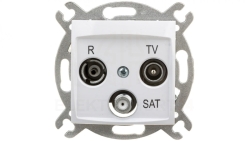 CARLA Gniazdo antenowe R-TV-SAT koncowe 1753-10