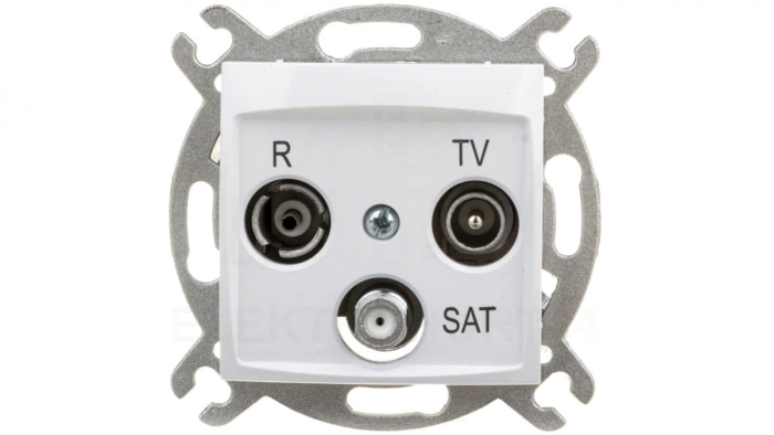 CARLA Gniazdo antenowe R-TV-SAT koncowe 1753-10