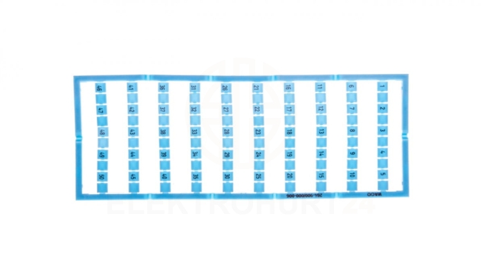 Oznaczniki Mini-WSB 1x 1-50 niebieski 264-900/000-006