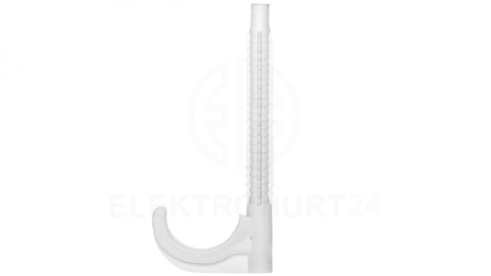 Hak pojedynczy 77 polipropylenowy do rur elektroinstalacyjnych H77/1 10252 /100szt./