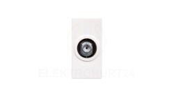 MOSAIC Gniazdo antenowe TV gwiazda białe 572163