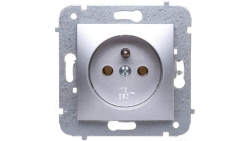 CARLA Gniazdo pojedyncze z/u srebrne 1733-16