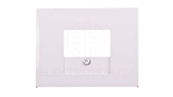 K.1 Element centralny do gniazda ładowania USB, TAE i głośnikowego śnieżnobiały 10357009