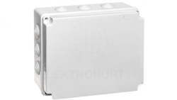 Puszka hermetyczna natynkowa248x198x96mm IP44 szara PH-4A.3 28.43