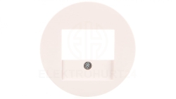 Berker R.1/R.3 Element centralny do gniazda TAE i głośnikowego biały 10382089