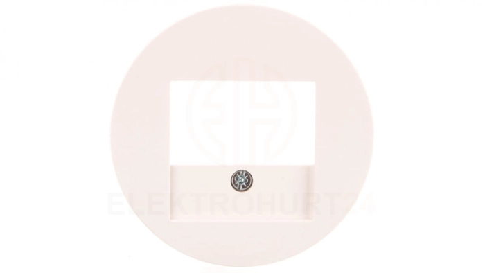 Berker R.1/R.3 Element centralny do gniazda TAE i głośnikowego biały 10382089