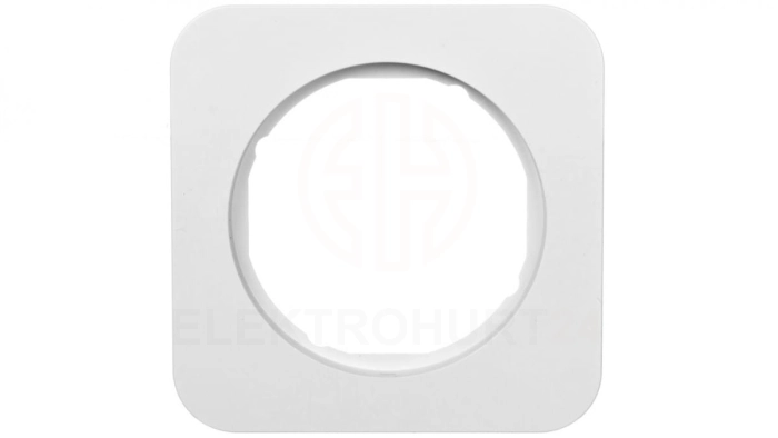 Berker R.1 Ramka pojedyncza pozioma/pionowa IP20 biała 10112189