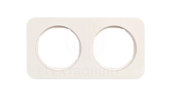 Berker R.1 Ramka podwójna pozioma/pionowa IP20 biała 10122189