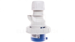 Wtyczka przenośna 32A 5P 230V niebieska IP67 SHARK 0252-9v