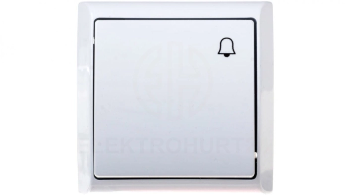 BIS Przycisk /dzwonek/ biały ŁN-6B/00