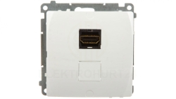 Simon Basic Gniazdo HDMI białe BMGHDMI.01/11