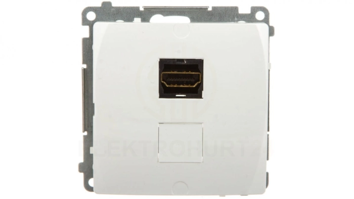 Simon Basic Gniazdo HDMI białe BMGHDMI.01/11