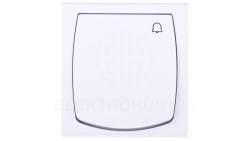 MADERA Przycisk hermetyczny /dzwonek/ IP44 biały ŁNH-6N/00