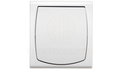MADERA Łącznik hermetyczny pojedynczy IP44 biały ŁNH-1N/00