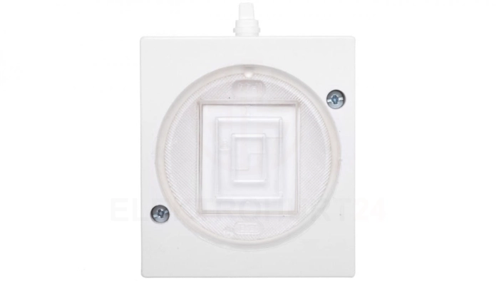 LAMBDA Łącznik hermetyczny schodowy IP44 biały ŁNH-3L/00