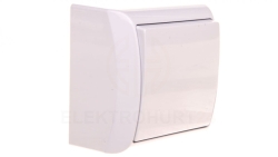 BIS Łącznik natynkowy pojedynczy biały ŁN-1B/00