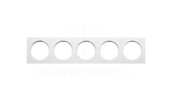 Berker R.3 Ramka pięciokrotna biała 10152289