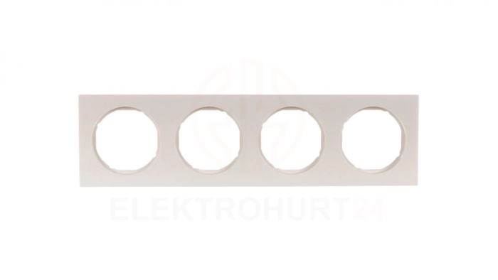 Berker R.3 Ramka poczwórna biała 10142289