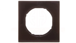 Berker R.3 Ramka pojedyncza czarna 10112245