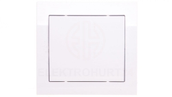 KIER Łącznik pojedynczy biały ŁP-1W/00