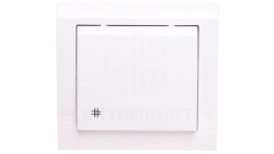 KIER Łącznik krzyżowy biały ŁP-4W/00