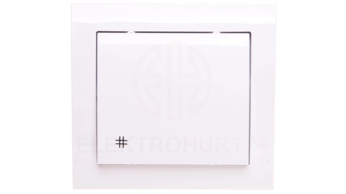 KIER Łącznik krzyżowy biały ŁP-4W/00