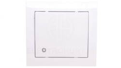 KIER Przycisk /światło/ biały ŁP-5W/00