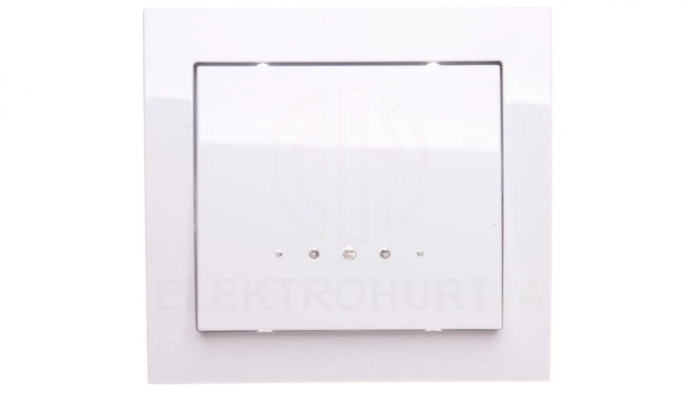 KIER Łącznik pojedynczy z podświetleniem biały ŁP-1WS/00