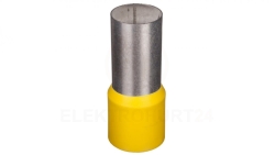 Końcówka tulejkowa izolowana TI 150mm2/32mm żółta cynowana TI150L32x25
