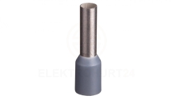 Końcówka tulejkowa izolowana TI 4mm2/10mm szara cynowana TI4L10x500 /500szt./