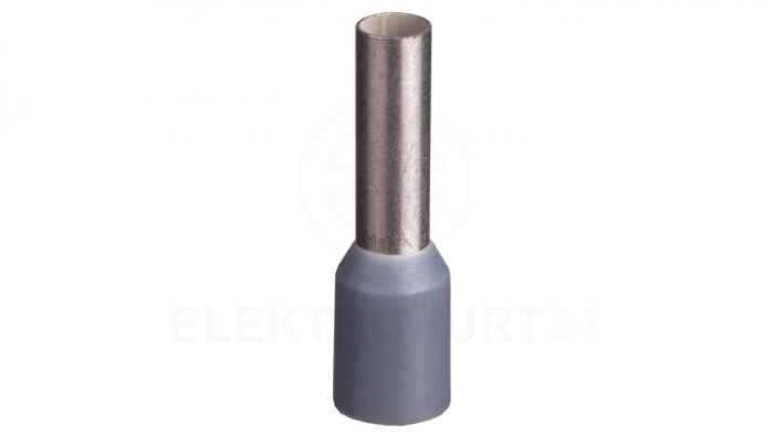 Końcówka tulejkowa izolowana TI 4mm2/10mm szara cynowana TI4L10x500 /500szt./
