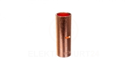 Końcówka /tulejka/ łącząca miedziana cynowana 150mm2 LC150