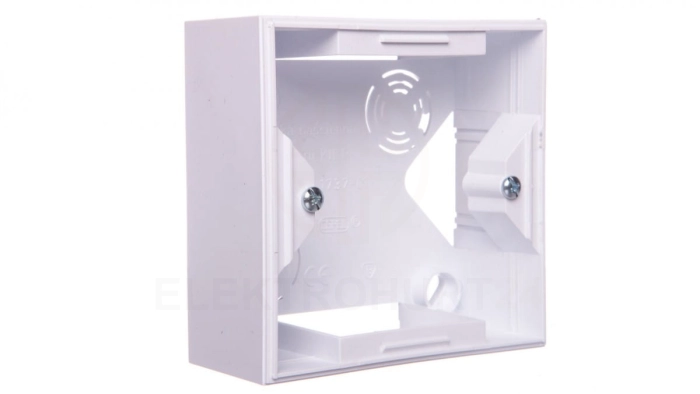 KIER Puszka natynkowa biała PNP-W/00