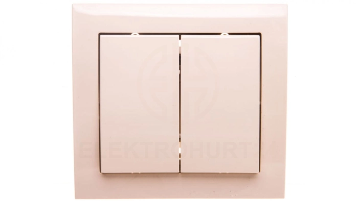 KIER Łącznik świecznikowy beżowy ŁP-2W/01