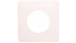 Sentia Osłona ściany pojedyncza srebrna tworzywo pozioma 2100-06