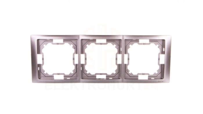 Simon Basic Neos Ramka potrójna stal inox BMRC3/21